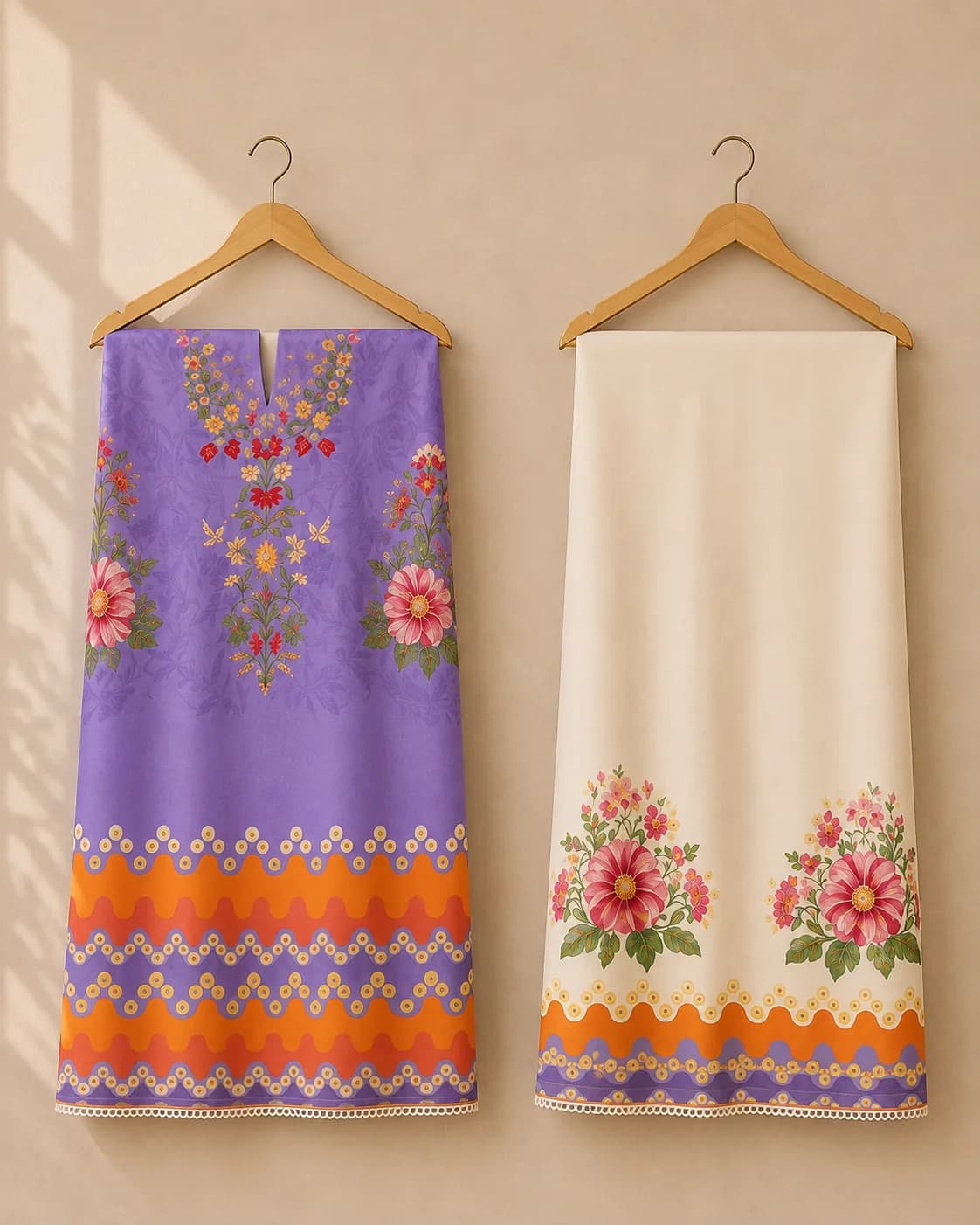 BAGICHA Co-ord Set - unstitched view 1