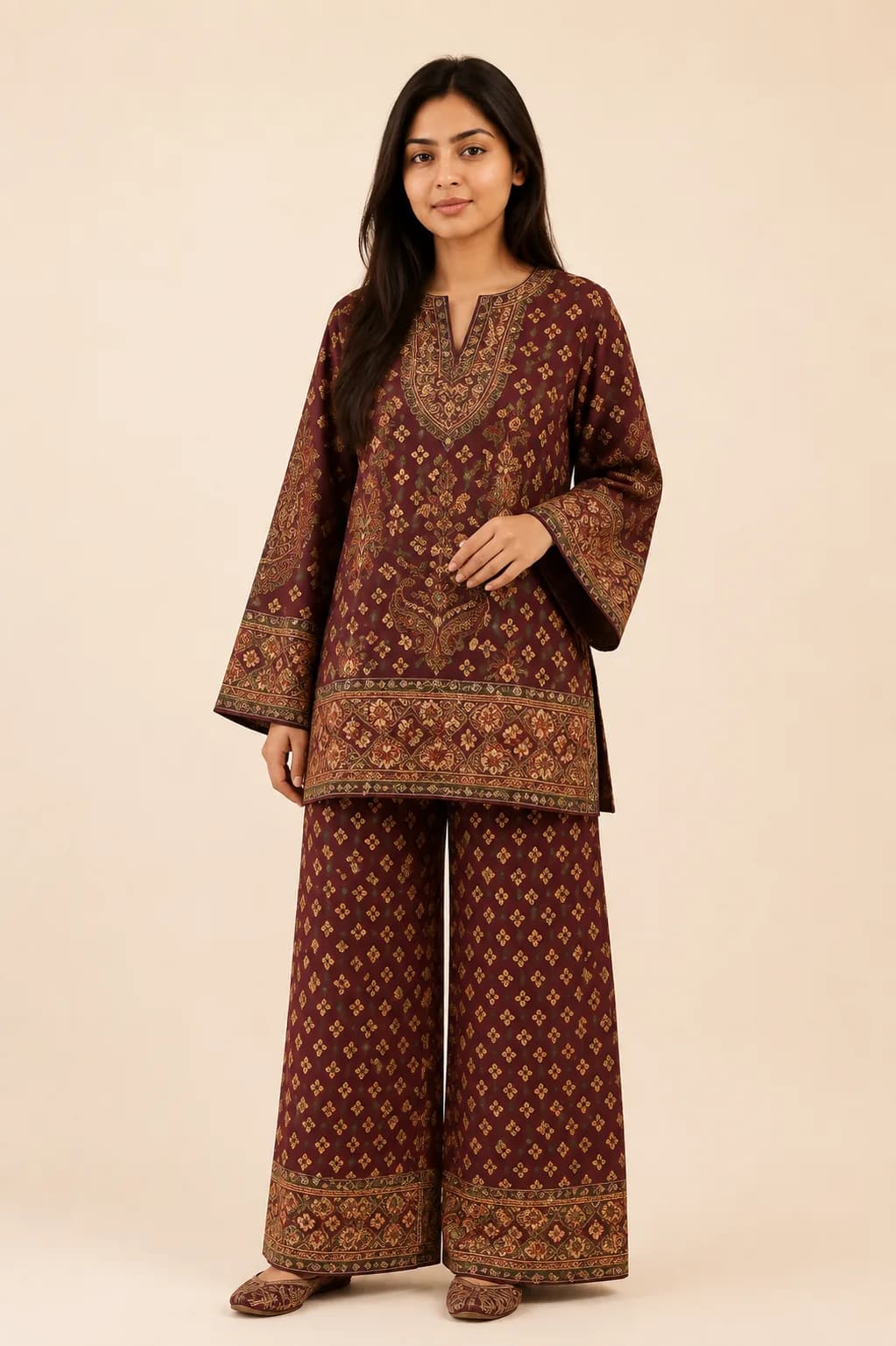 DARYAA Co-ord Set - stitched view 1