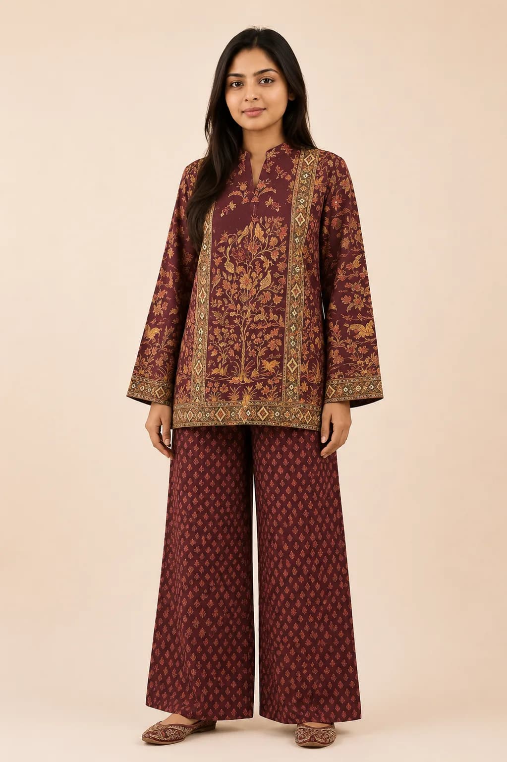 HARITA Co-ord Set - stitched view 1