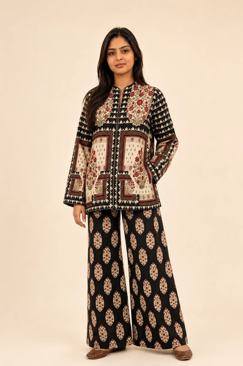 HASTKALA Co-ord Set - stitched view 1