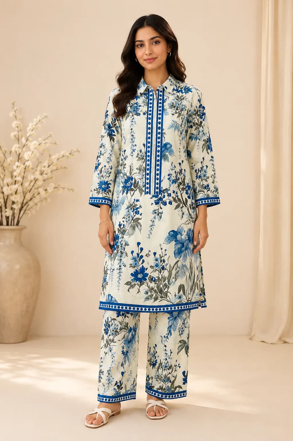 KASHVI Co-ord Set - stitched view 1
