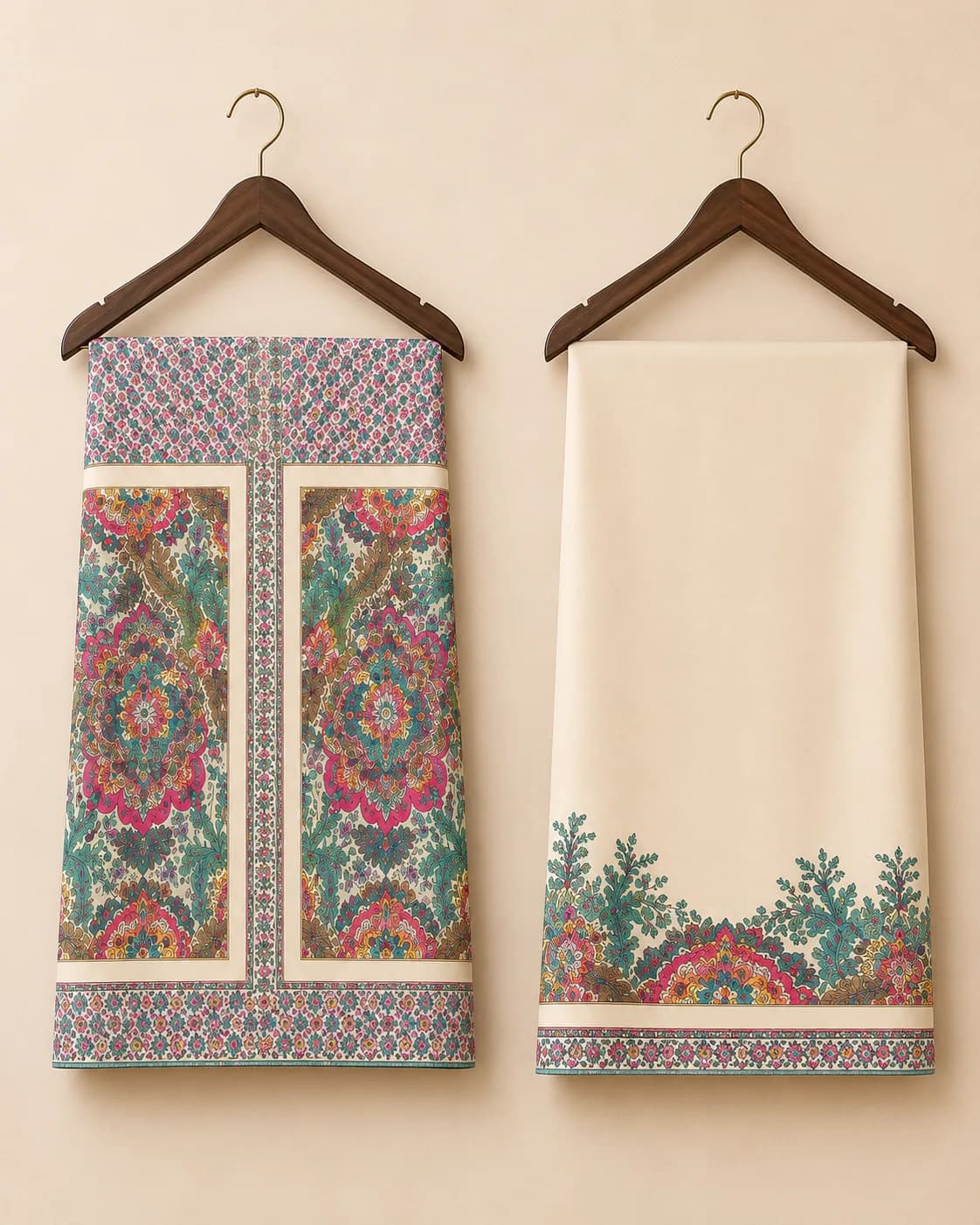 KIRMIZA Co-ord Set - unstitched view 1