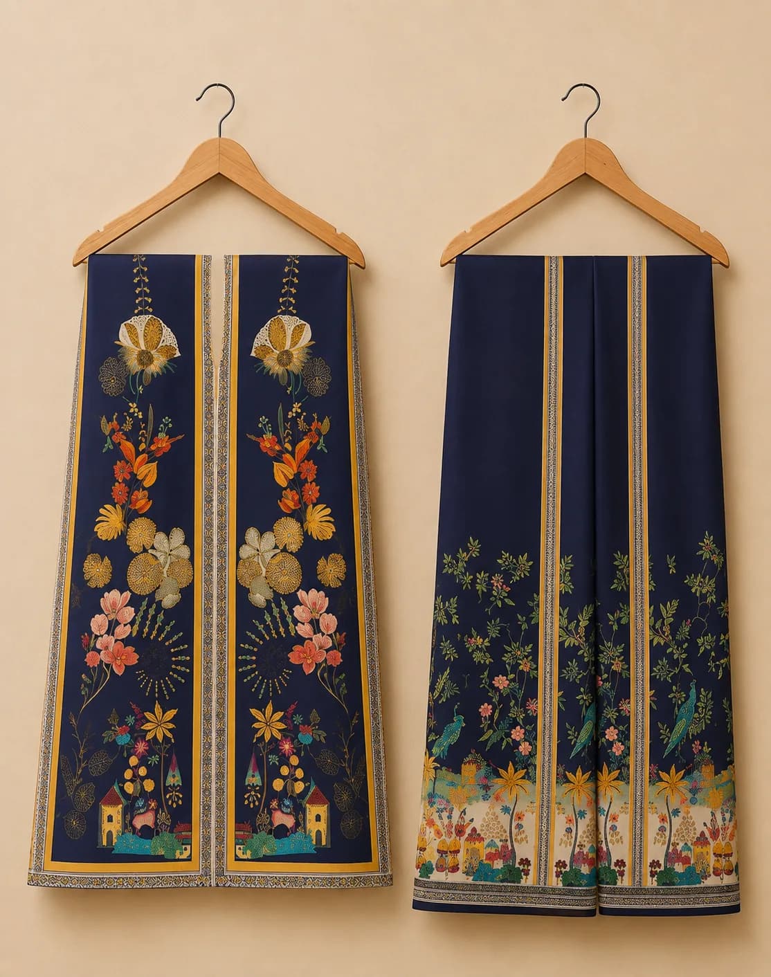 NEELIKA Co-ord Set - unstitched view 1