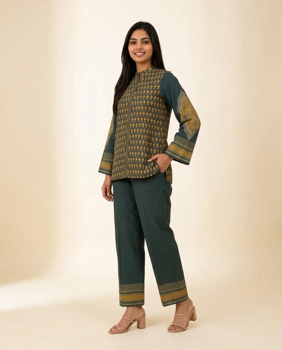 PUSHPRAAG Co-ord Set - stitched view 1