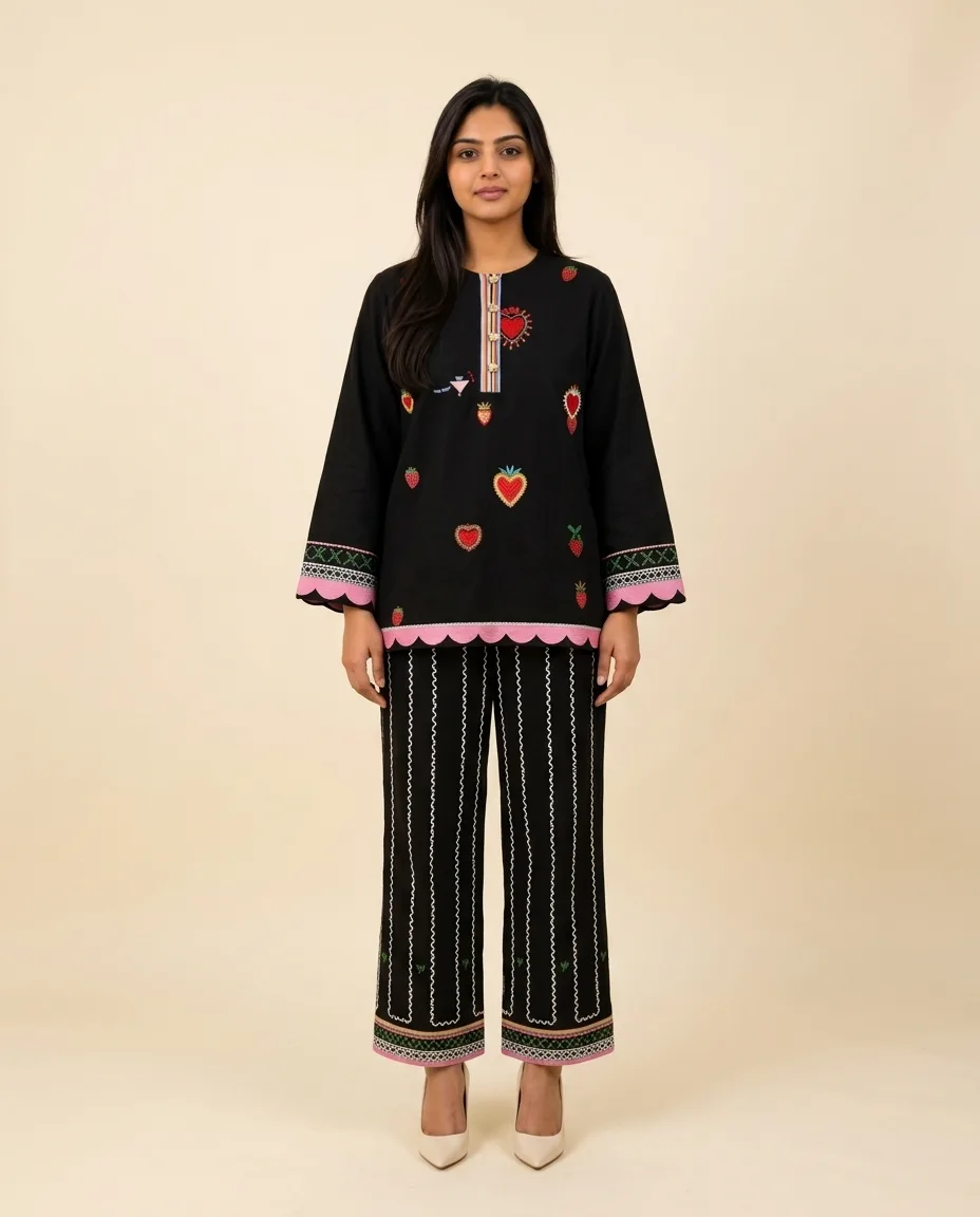 SHYAMVI Co-ord Set - stitched view 1