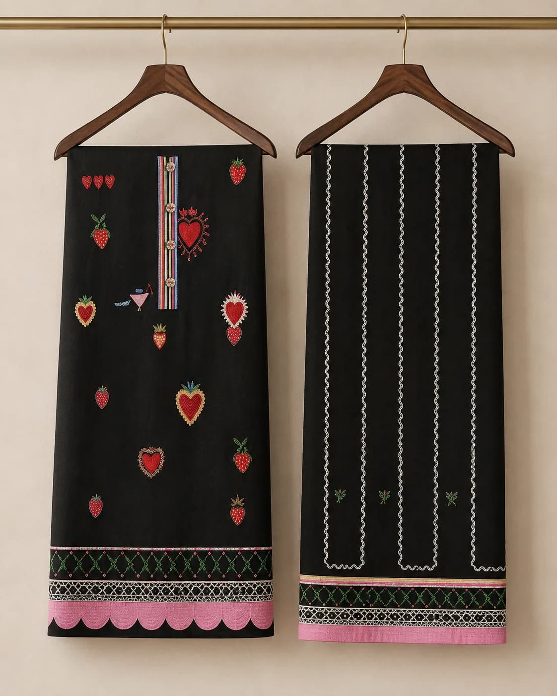 SHYAMVI Co-ord Set - unstitched view 1