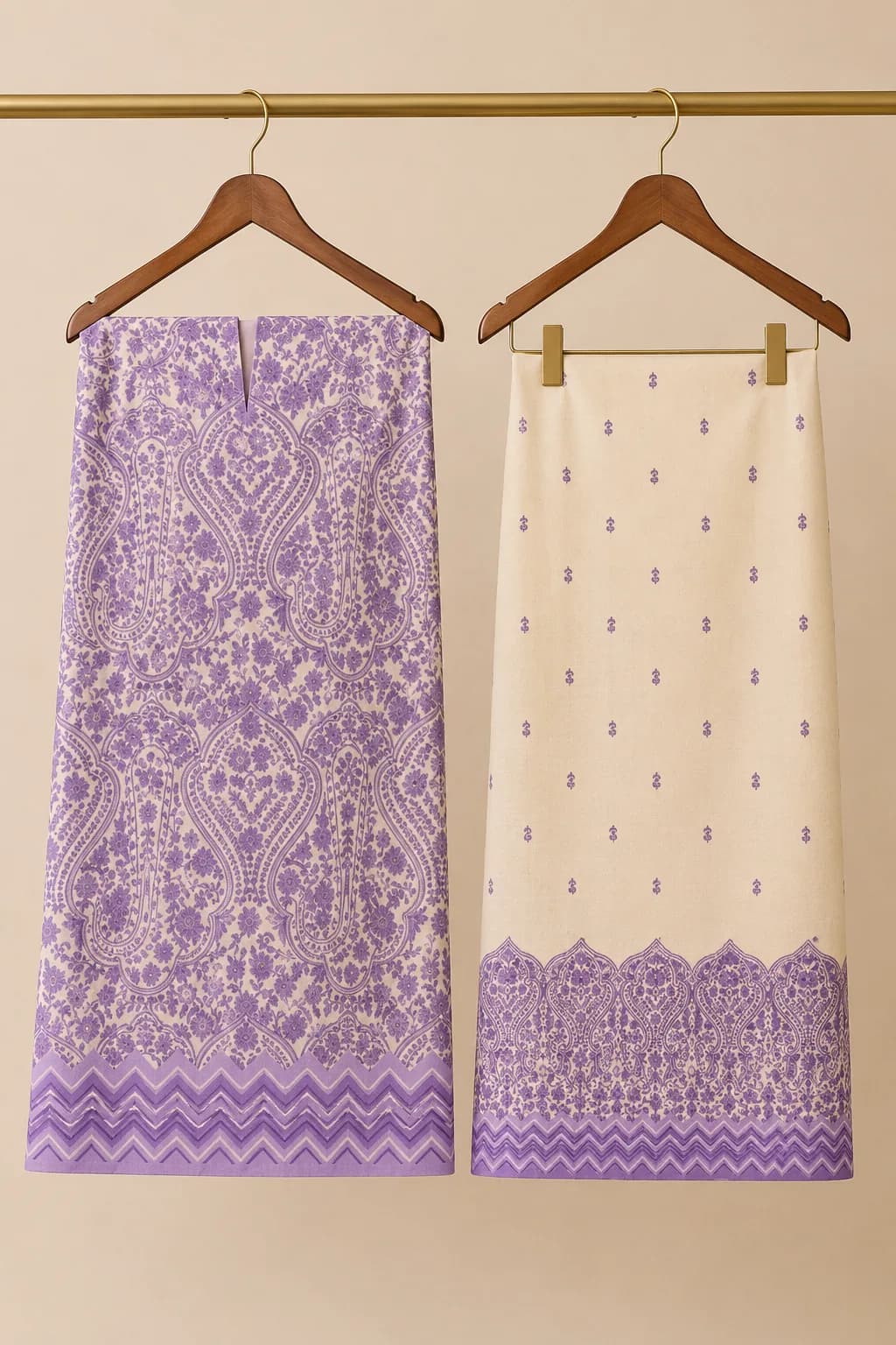 ZARNIGA Co-ord Set - unstitched view 1