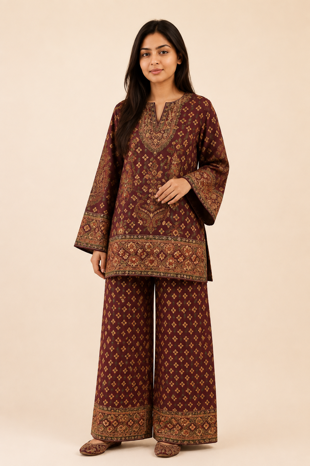 Daryaa Unstitched Cord Set
