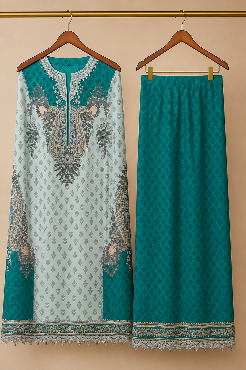 KOMALVIRA Unstitched Co-ord Set