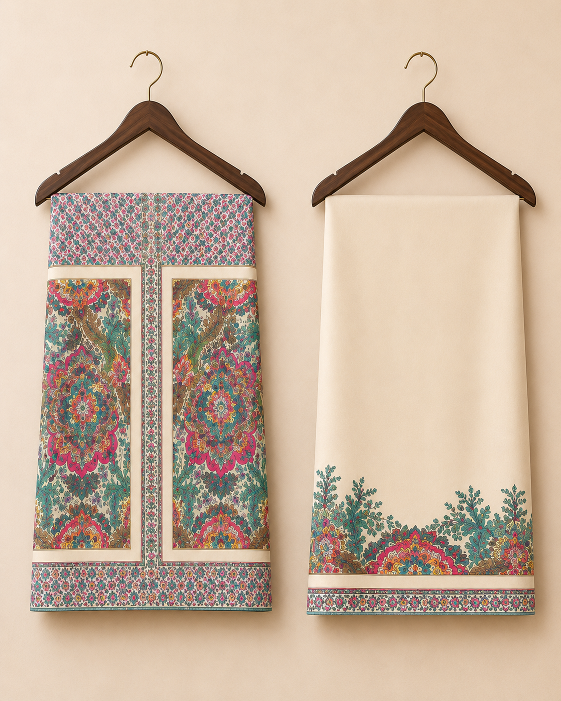 KIRMIZA Unstitched Co-ord Set