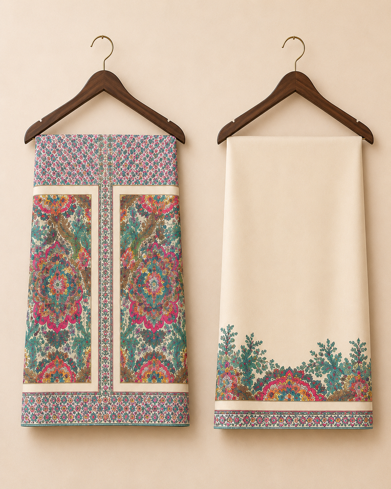 KIRMIZA Unstitched Co-ord Set
