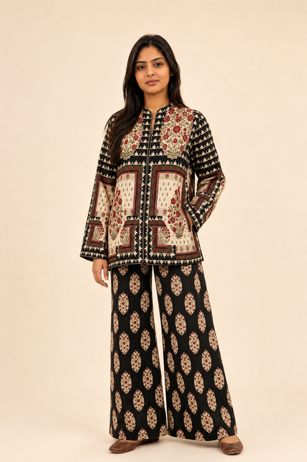 HASTKALA Unstitched Co-ord Set