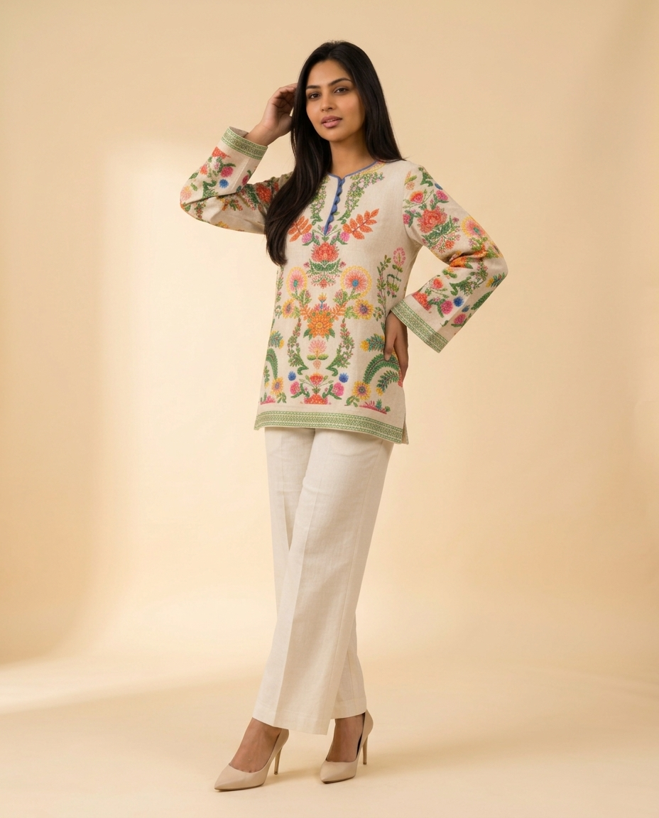 GULNARA Unstitched Co-ord Set