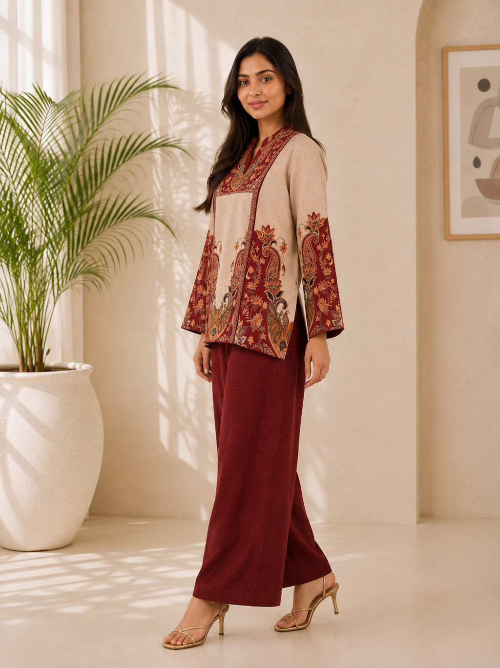 Mehroonika Co-Ord Set