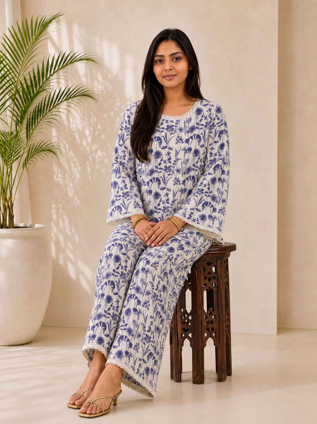 Neelphool Cord Set