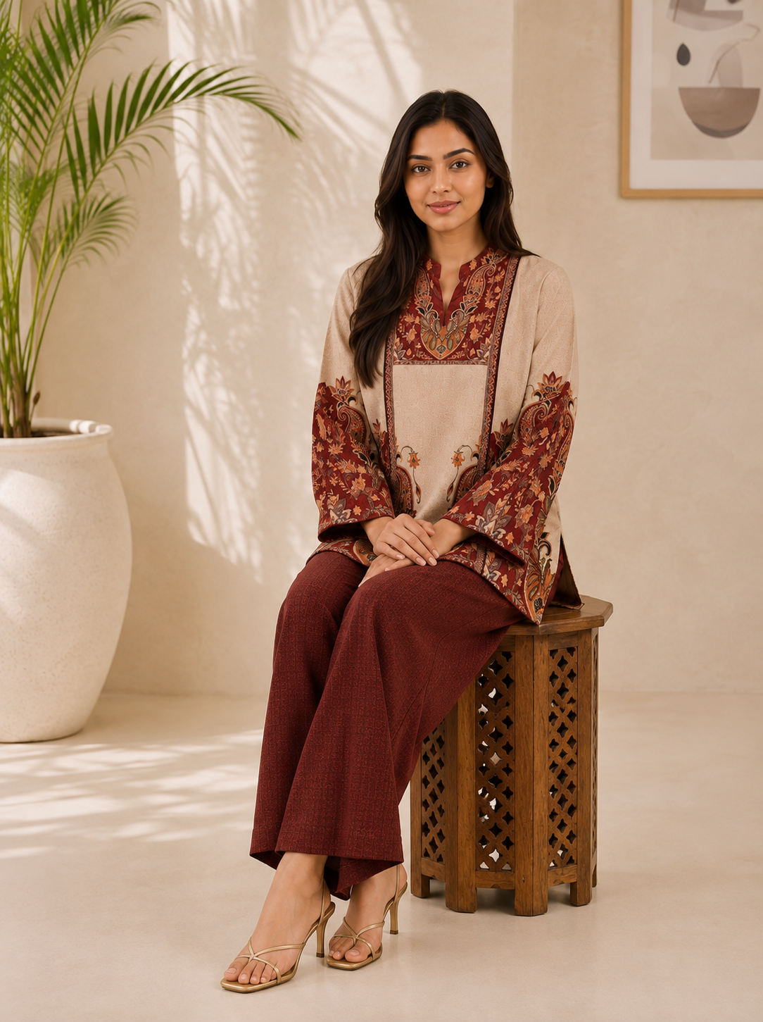 Mehroonika Co-Ord Set