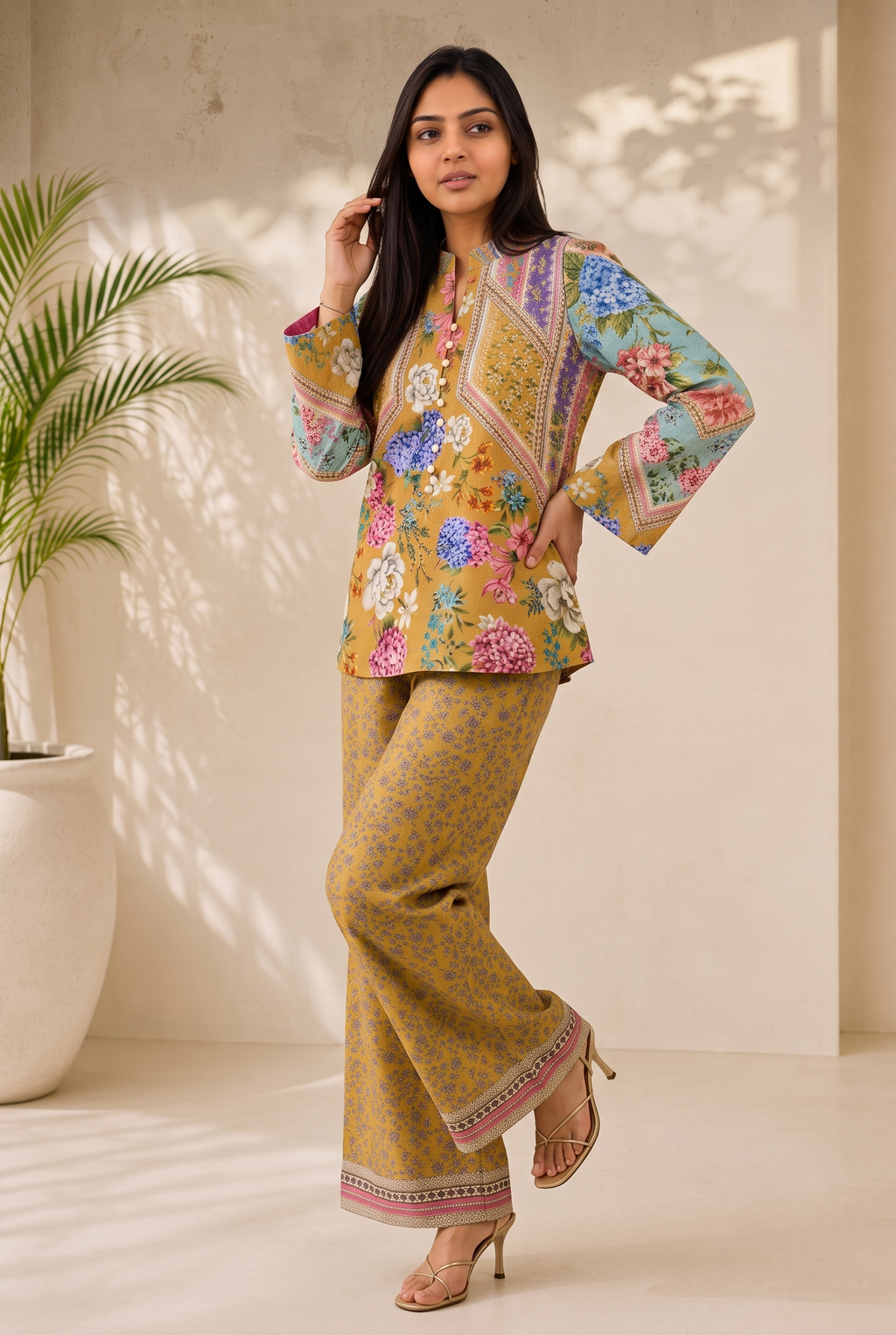 Basanti Co-Ord Set
