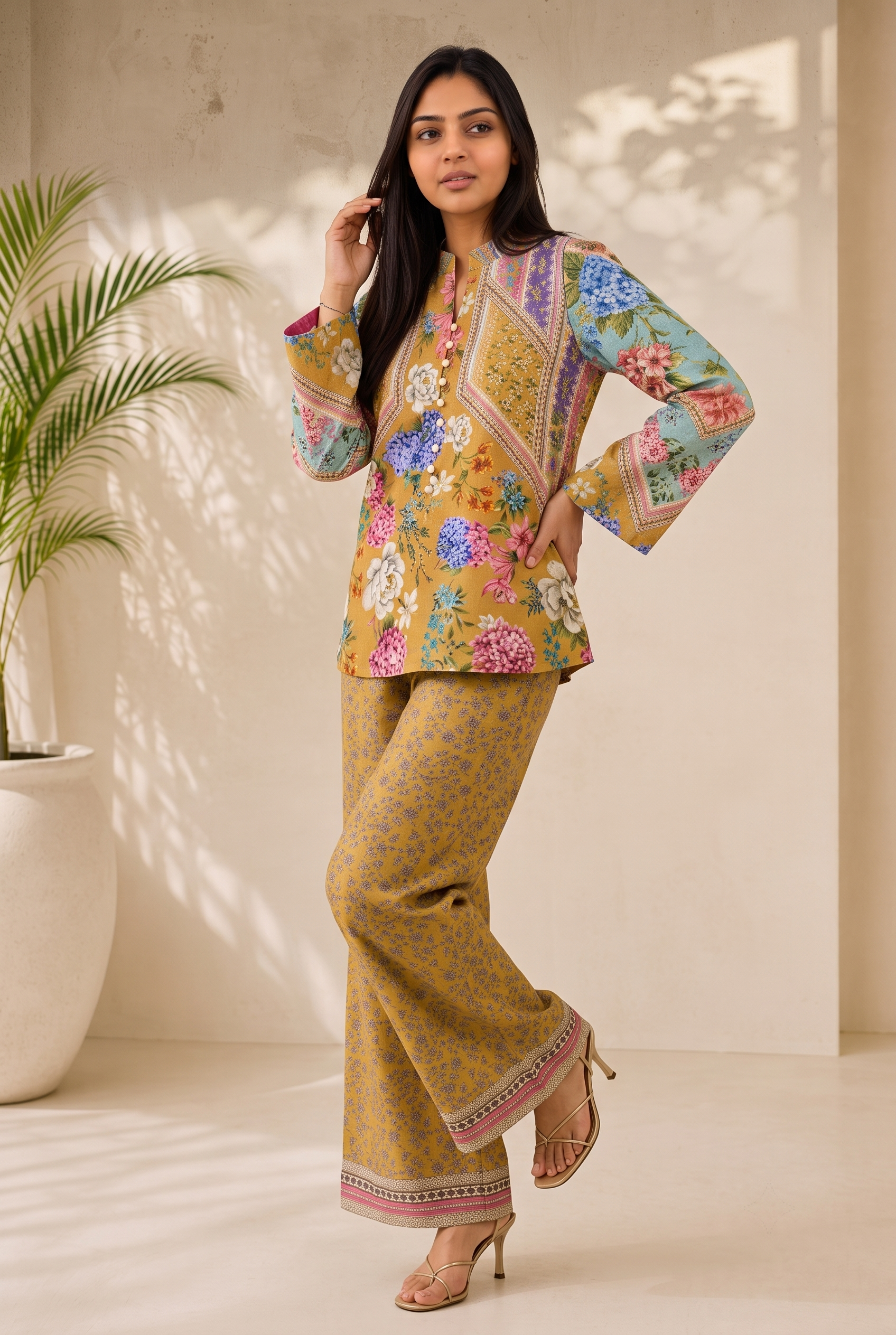 Basanti Co-Ord Set