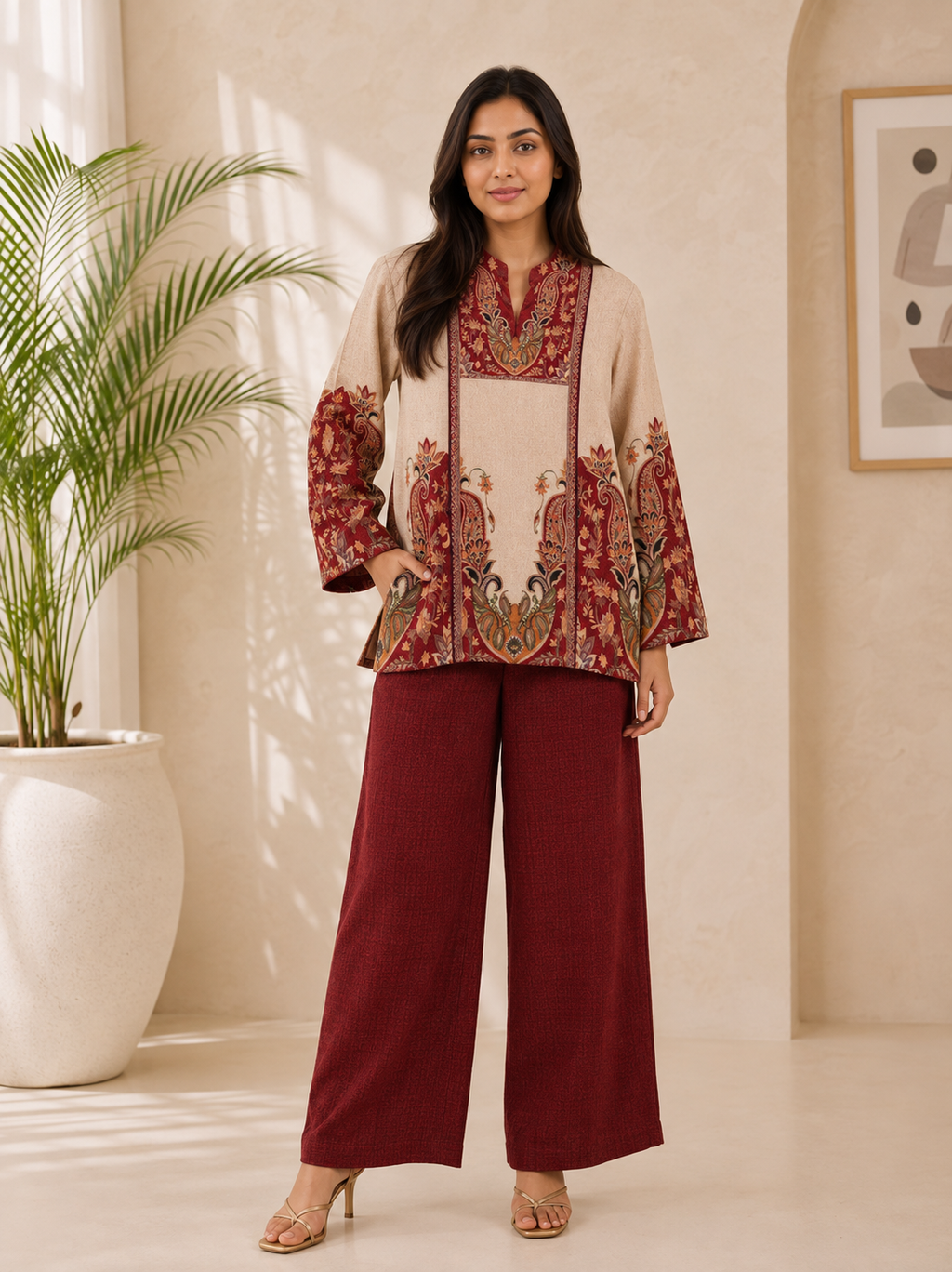 Mehroonika Co-Ord Set