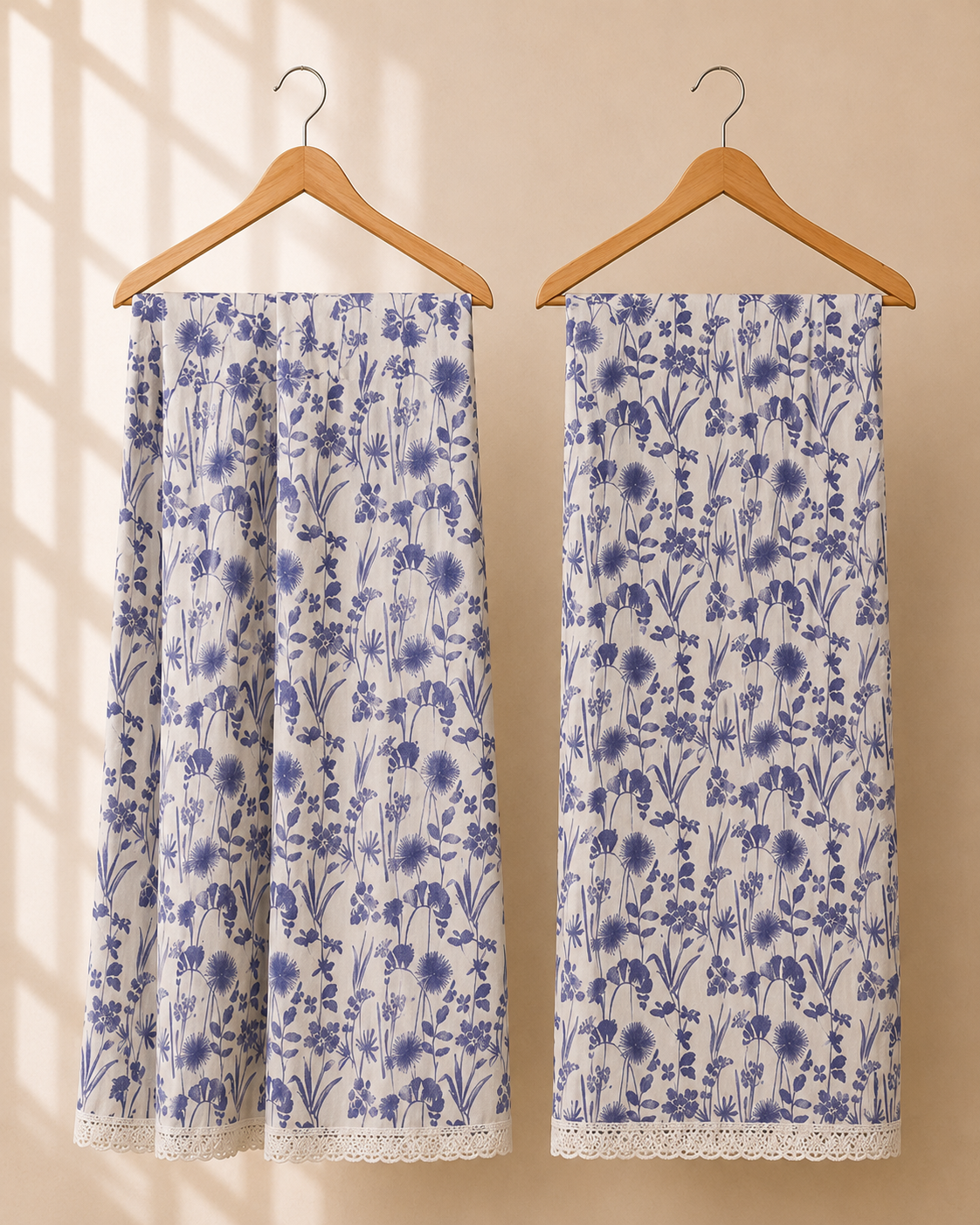 Neelphool Unstitched Cord Set