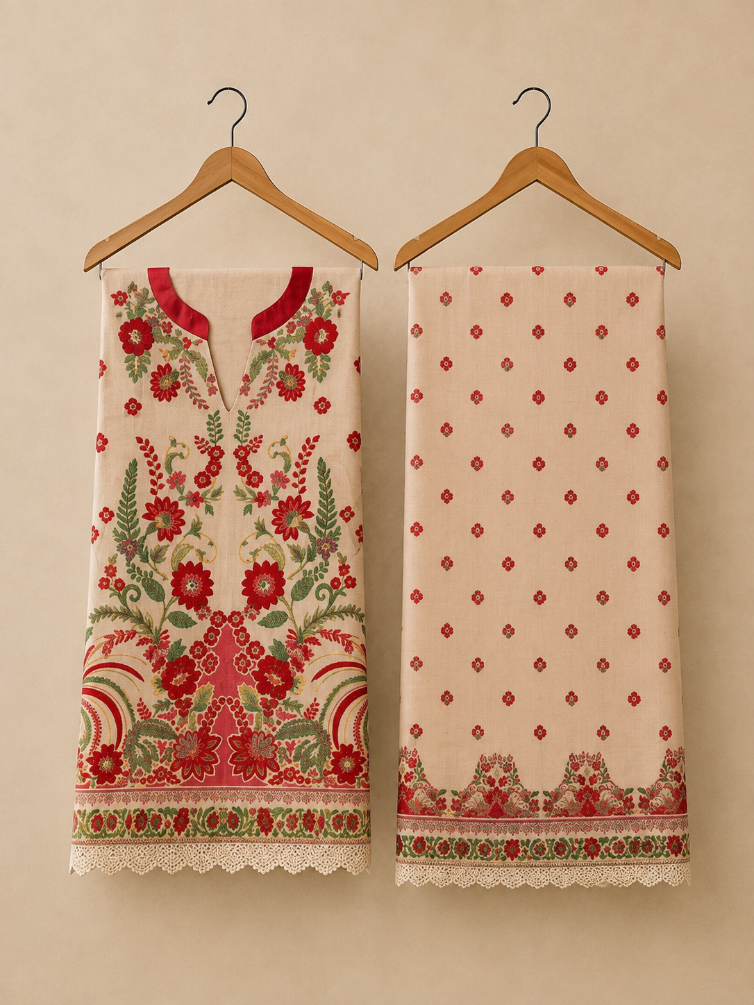 Gulrekha Unstitched Cord Set