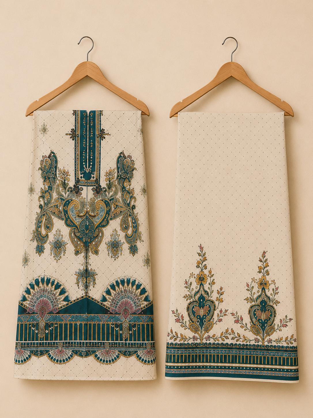 Vanika Unstitched Cord Set