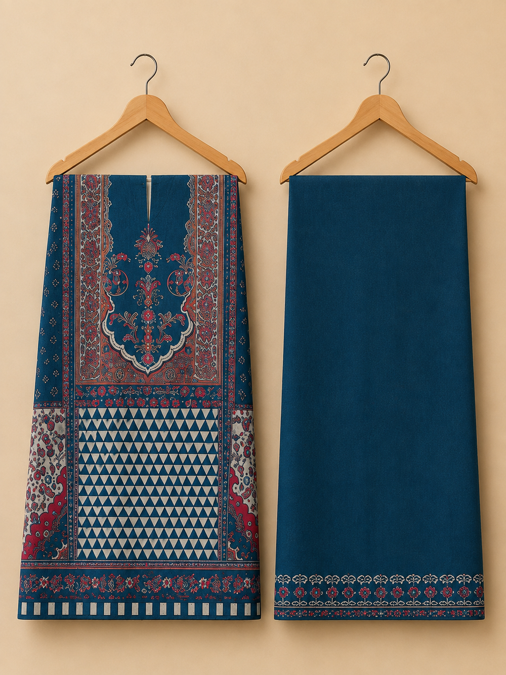 Neelamra Unstitched Cord Set