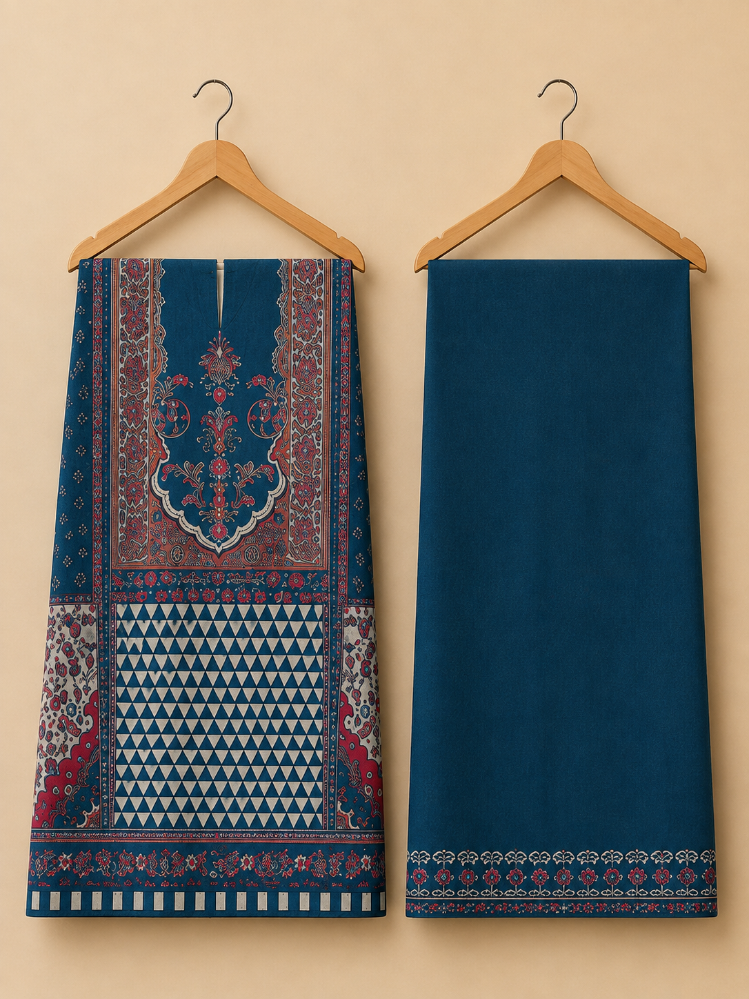 Neelamra Unstitched Cord Set