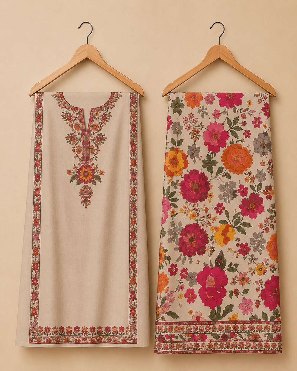 Ruhaani Unstitched Cord Set