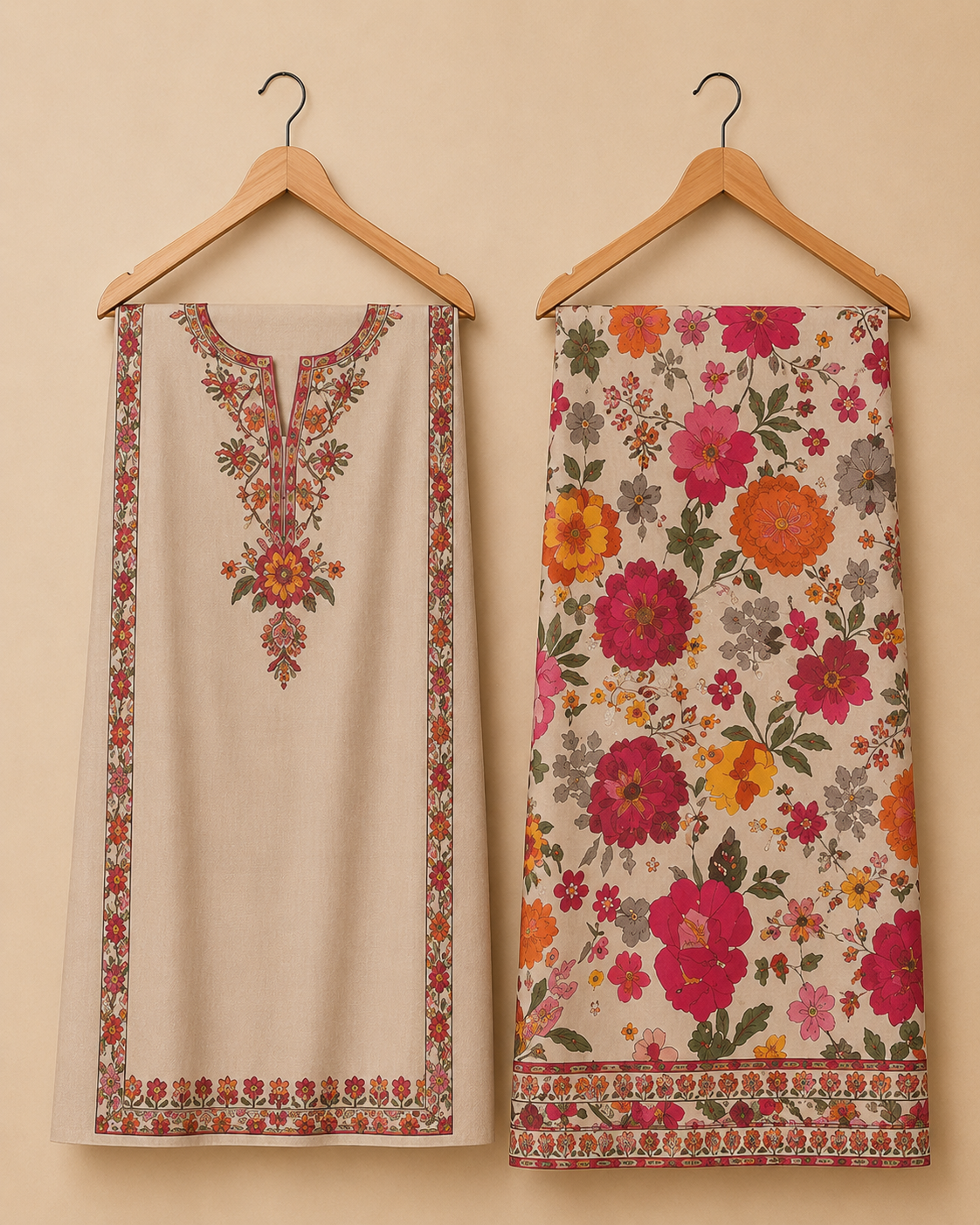 Ruhaani Unstitched Cord Set