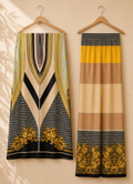 Mograan Unstitched Cord Set
